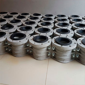 Brida partida de aluminio 6 fa003