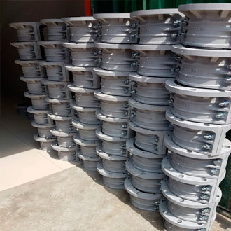 Brida partida de aluminio 8 fa005